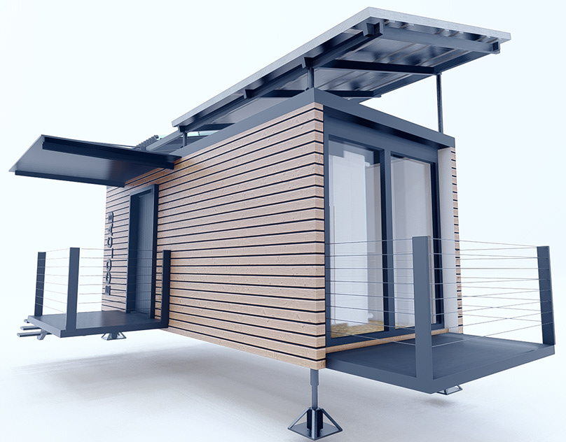 Architecture. BIM. Conceptual design. Module house