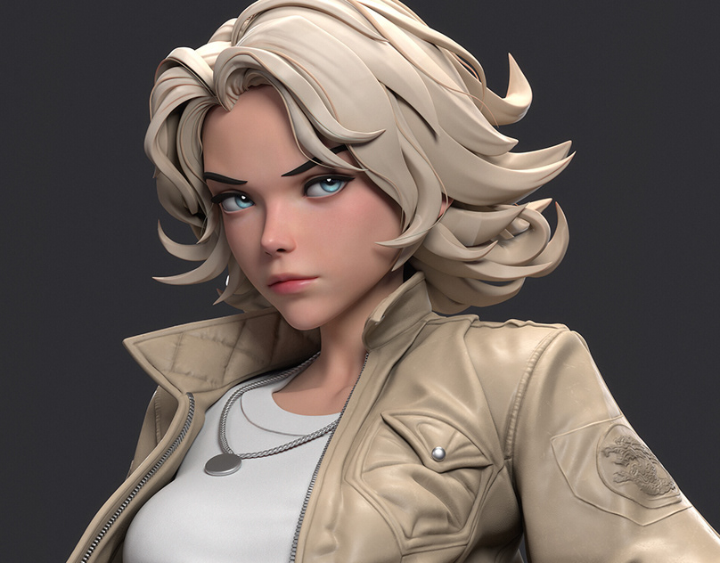 3D Stylized Character Modeling