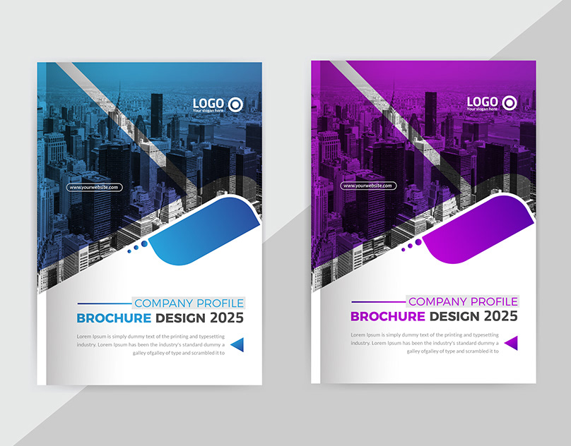 Brochure design template