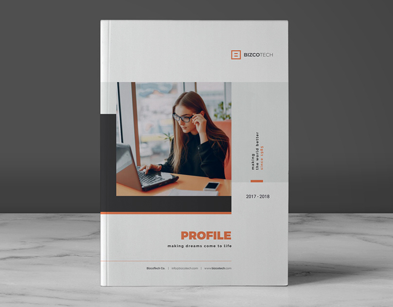 Brochure, Company Profile, Proposal, Catalog, Booklet Design