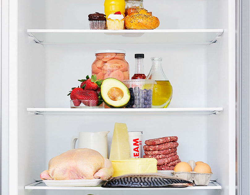 Food in the fridge