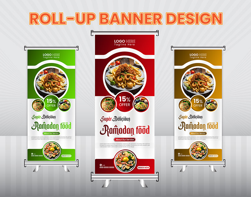 Roll Up Banner Design
