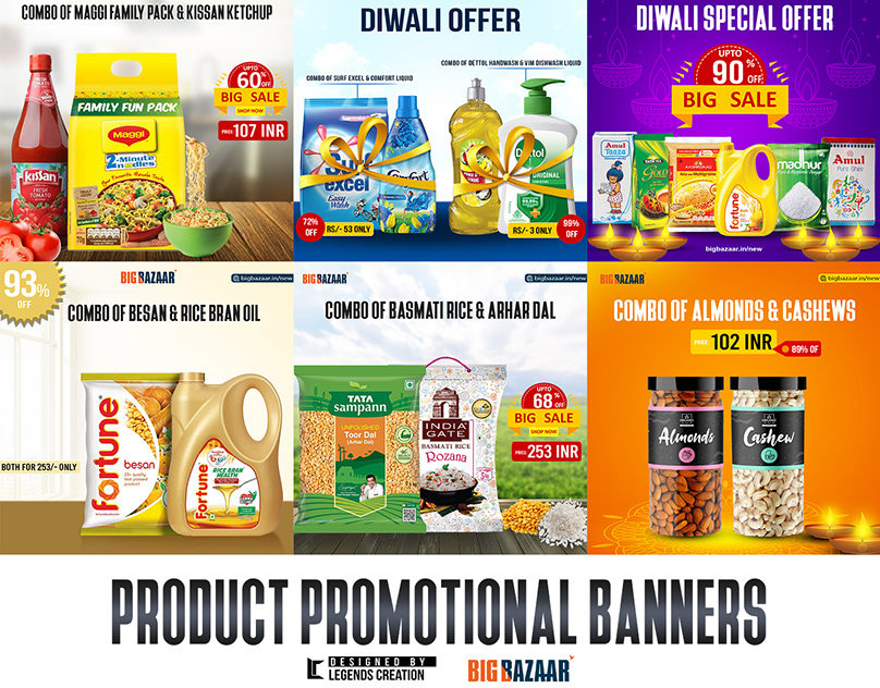 Product banner design