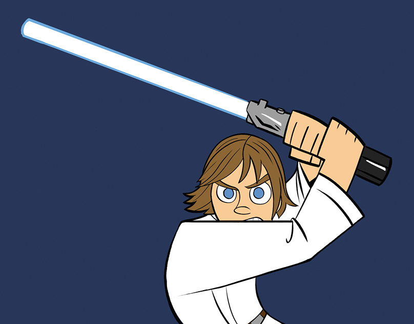 Luke Skywalker fanart.