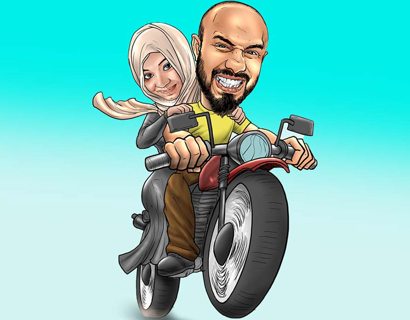 Digital Illustrations and Caricatures 