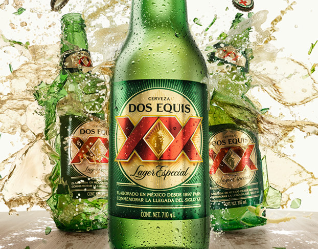 Dos Equis Lager XL.