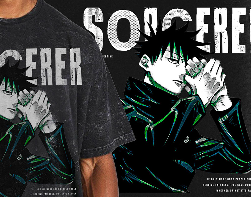 I will make unique streetwear t shirt designs and anime design