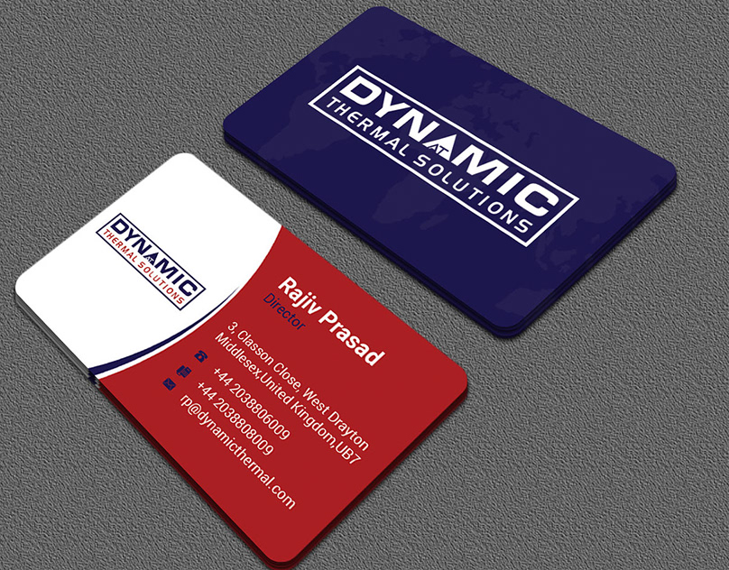 design creative professional and double sides business card