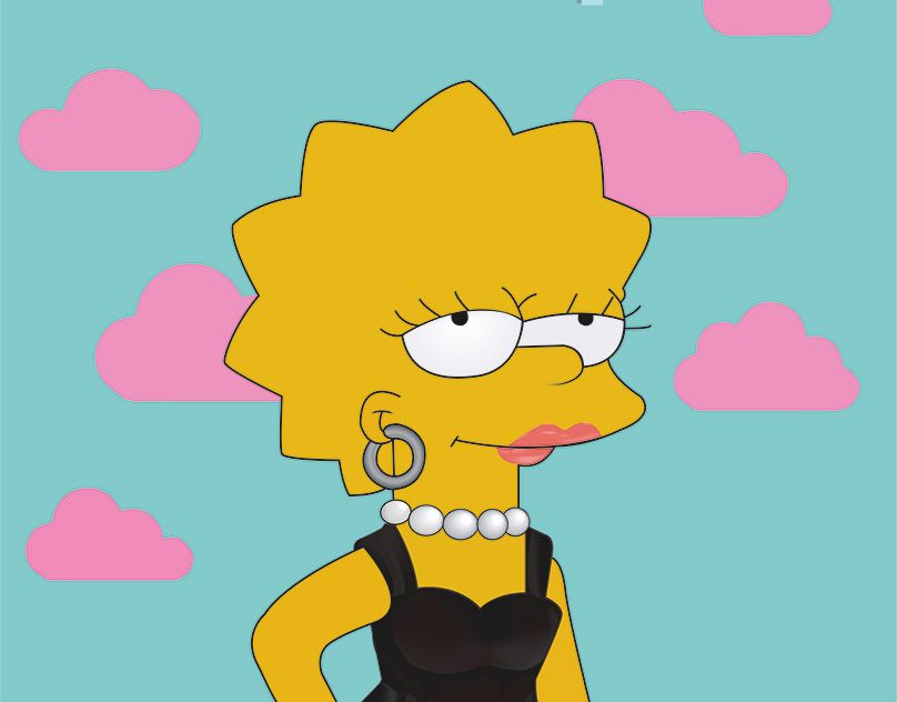 Lisa simpson.