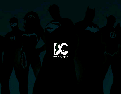 the redesigned DC COMICS LOGO.