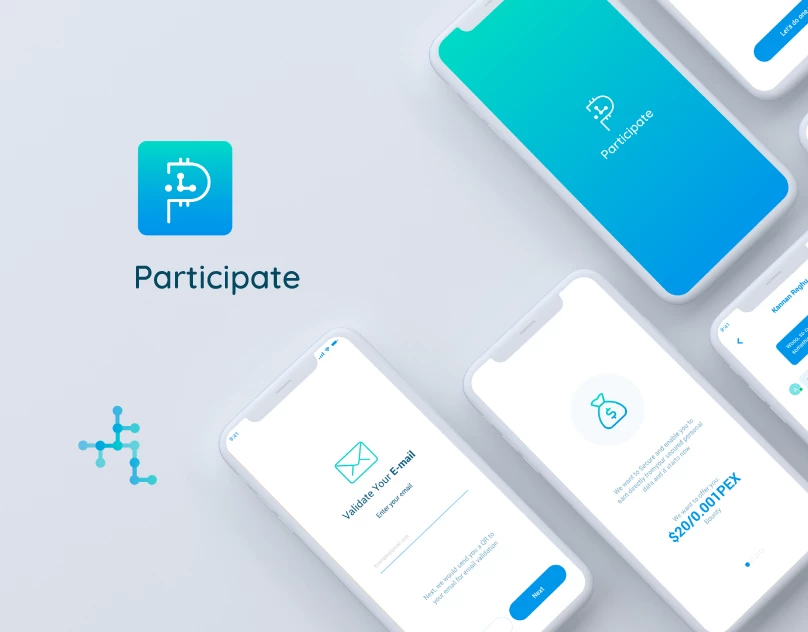 Project Cover: Participate Mobile App