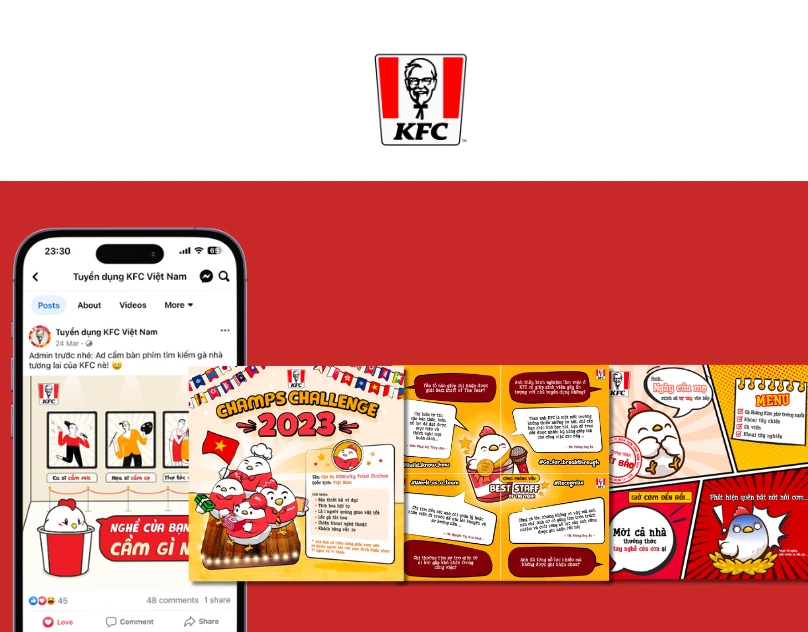 Project Cover: Creative Production: KFC Vietnam