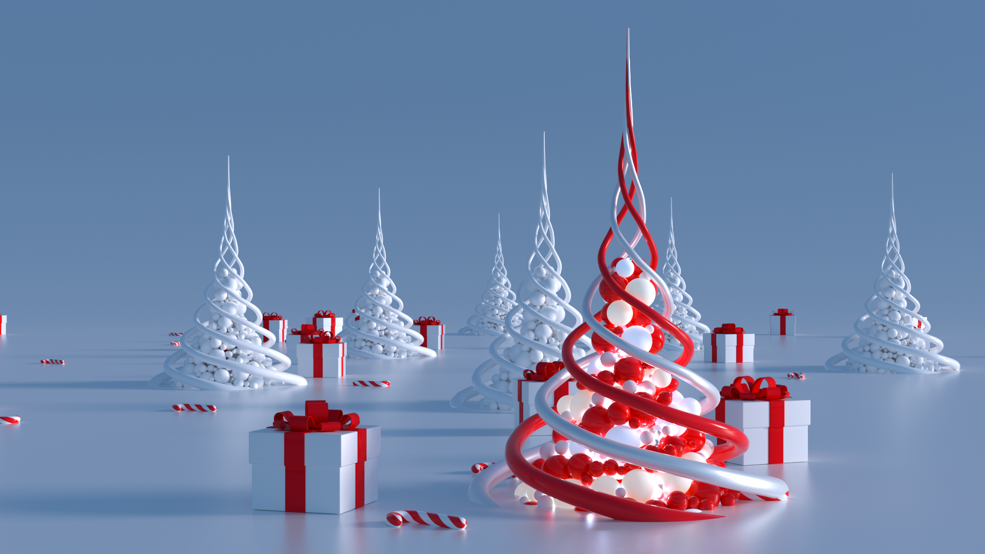 Рутуб новый год. Motion Design after Effects 2022. From the movie Christmas Trees after Effects. Xmas Tree in Space ai.