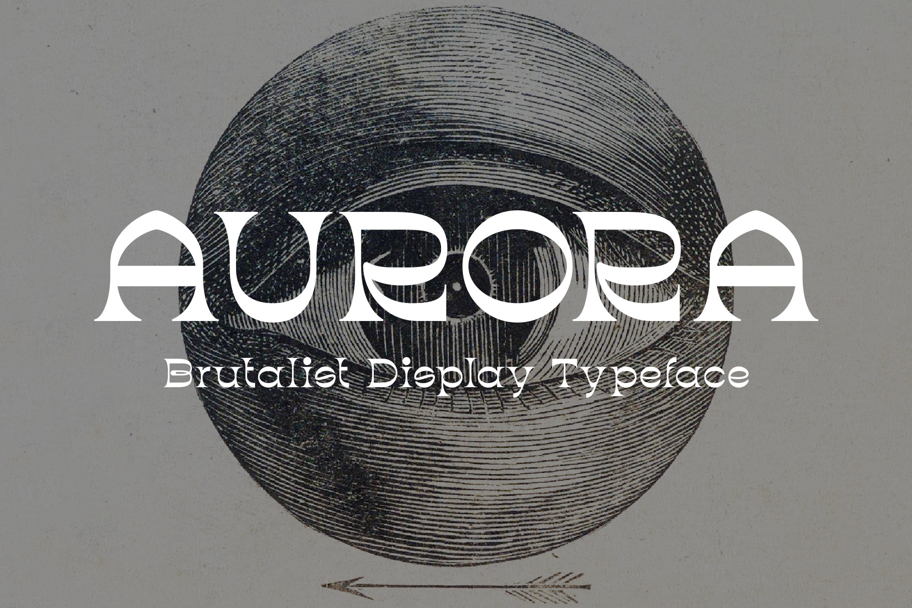 Aurora Typeface rendition image