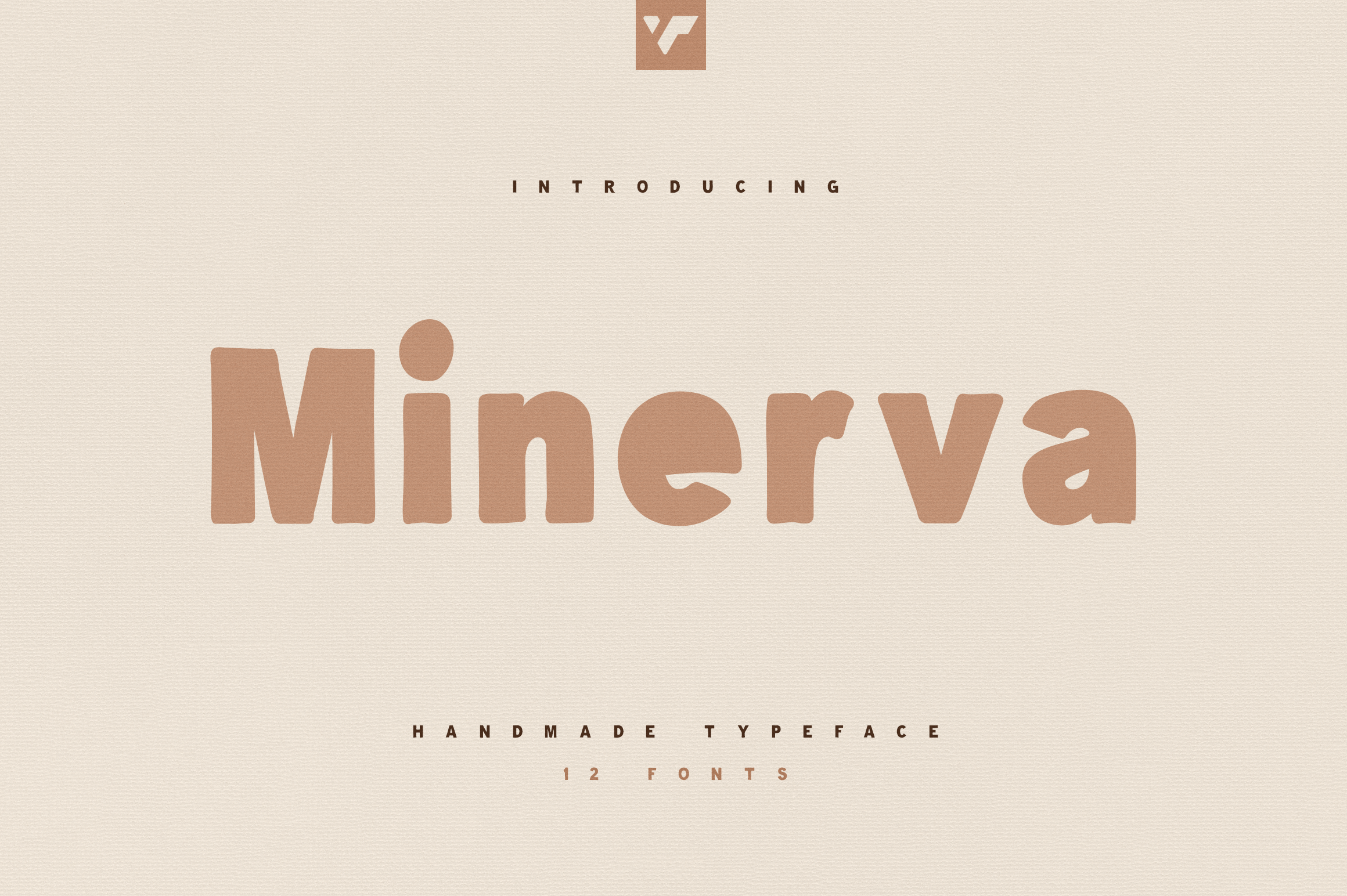 Minerva Handwritten typeface rendition image