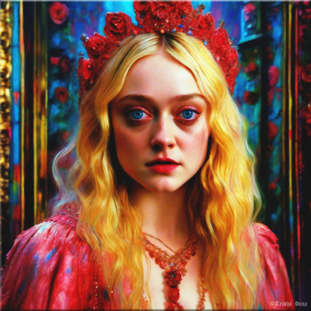 Dakota Fanning-A Great Face For Bloody Horror rendition image