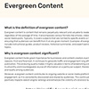 evergreen content for social media 的个人资料