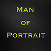 Profiel van Man of Portrait