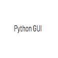 Python GUI's profile