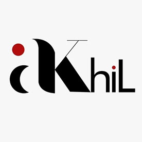 Akhil ☯ logo. Free logo maker.